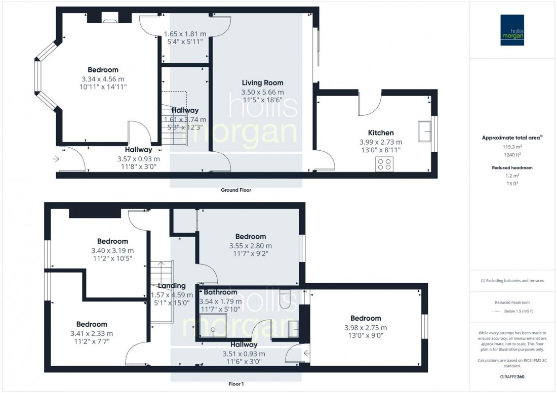 Floorplan for HMO | £56,100 pa | REDLAND