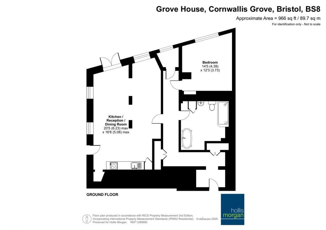 Floorplan for Cornwallis Grove, Clifton