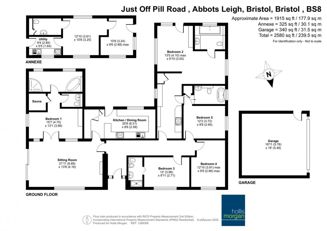 Floorplan for Pill Road, Abbots Leigh