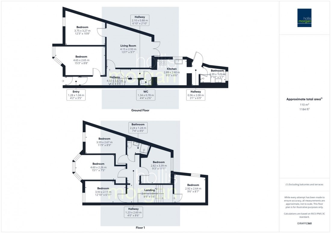 Floorplan for 7 BED HMO | £68K PA | BS8