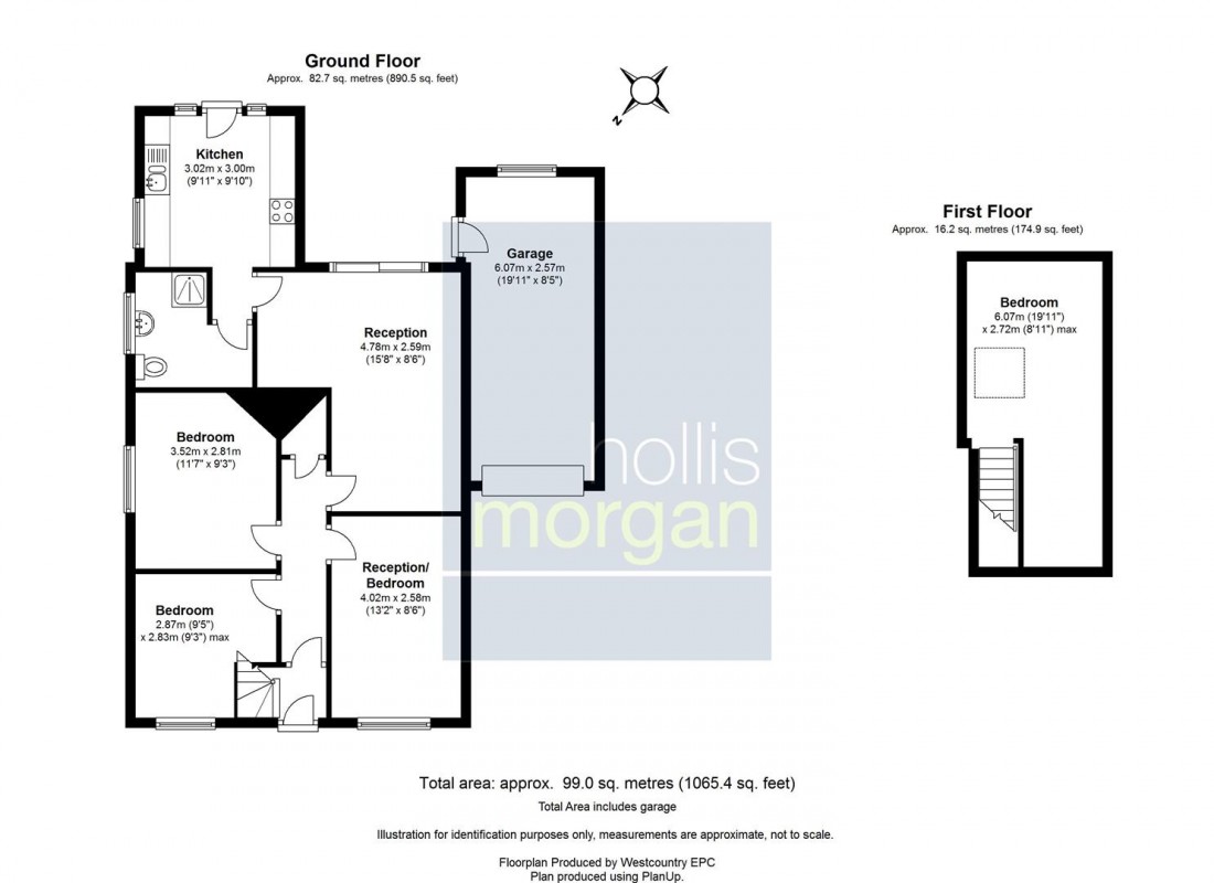 Floorplan for Beach Avenue, Severn Beach, Bristol