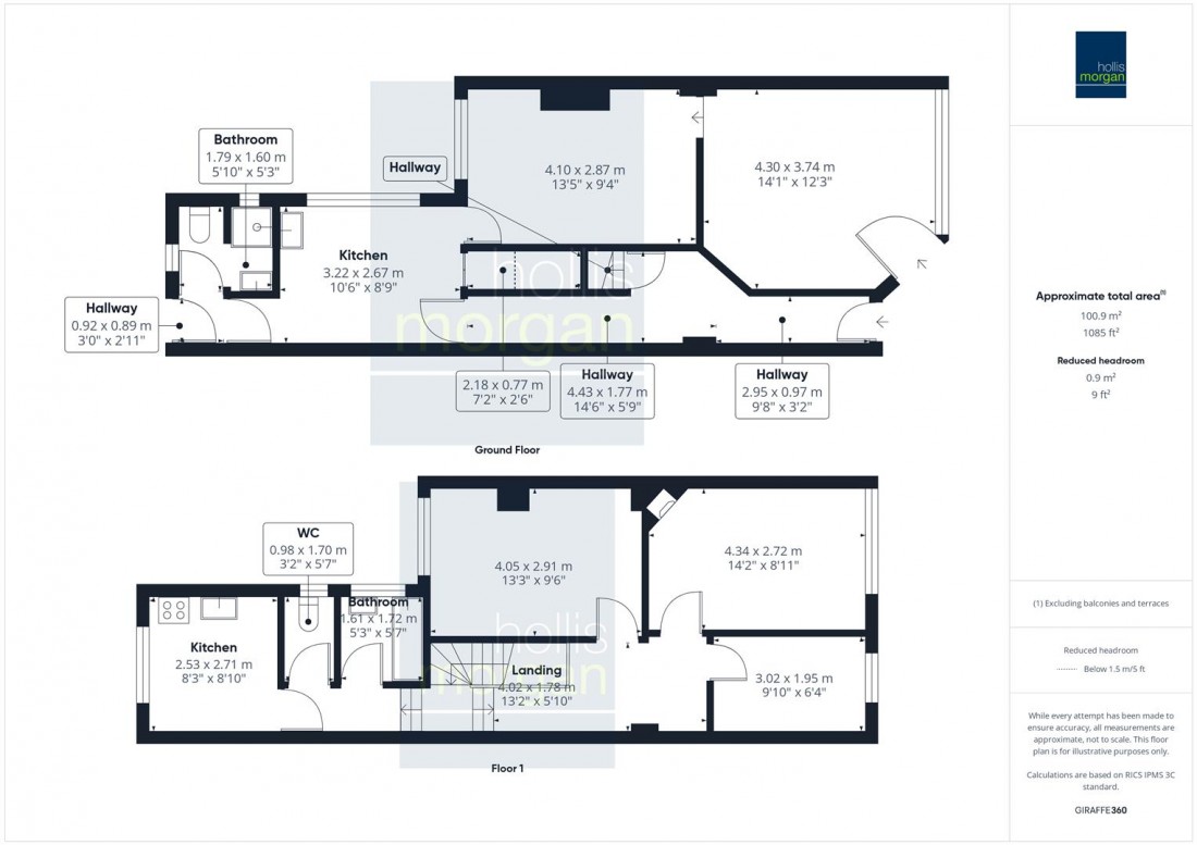 Floorplan for 2 X VACANT FLATS | WSM