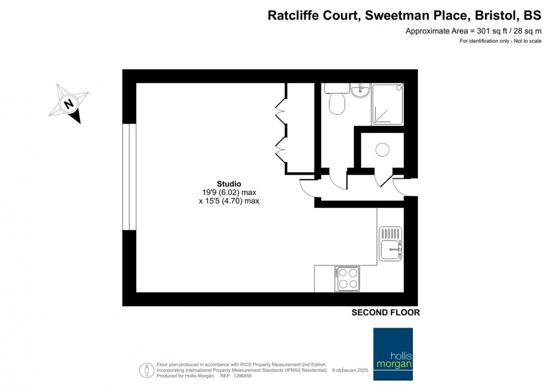 Floorplan for Sweetman Place, Bristol