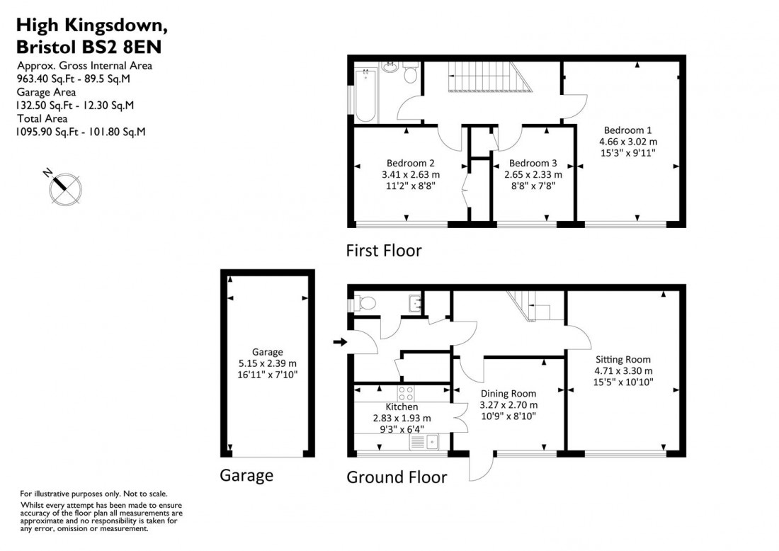 Floorplan for High Kingsdown, Kingsdown