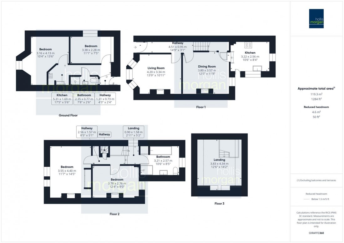 Floorplan for HOUSE + FLAT | REDUCED | BA1