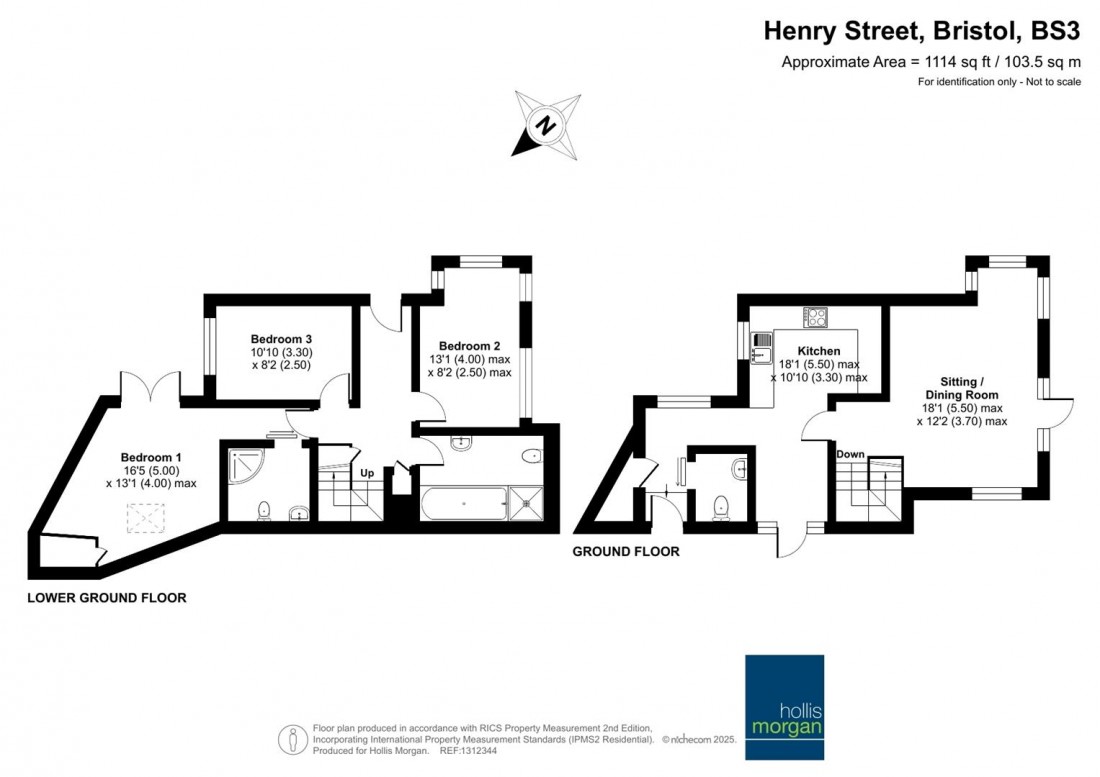 Floorplan for Green Street, Totterdown
