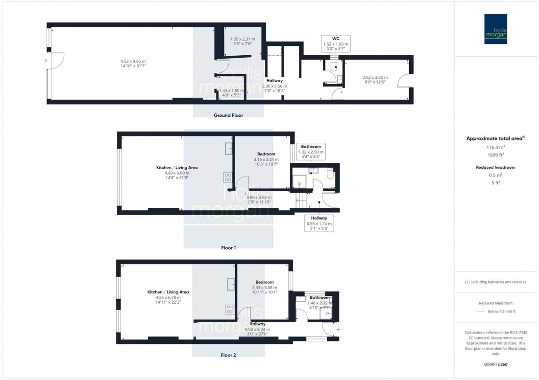 Floorplan for MIXED USE | 2 FLATS | WSM