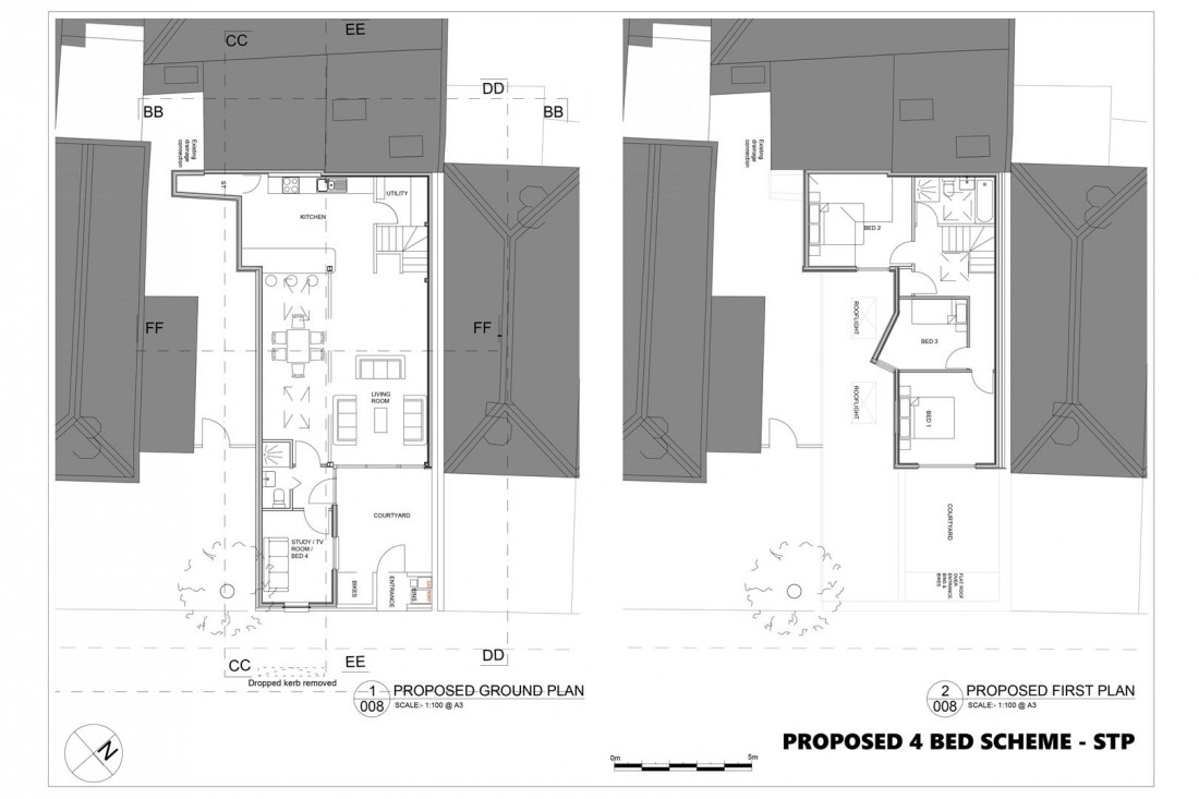 Floorplan for 3 BED MEWS HOUSE | MONTPELIER
