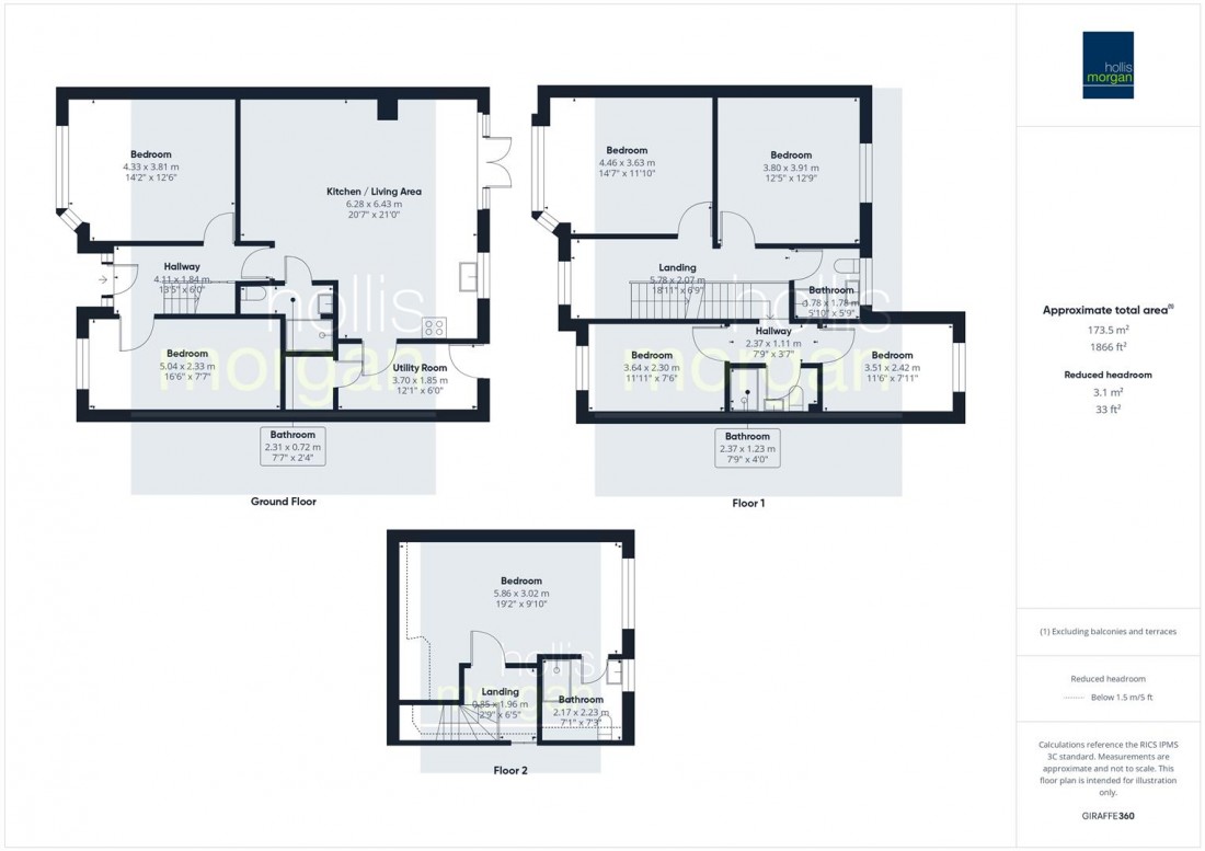 Floorplan for 6 BED | 4 BATH | HMO | £50,460 pa
