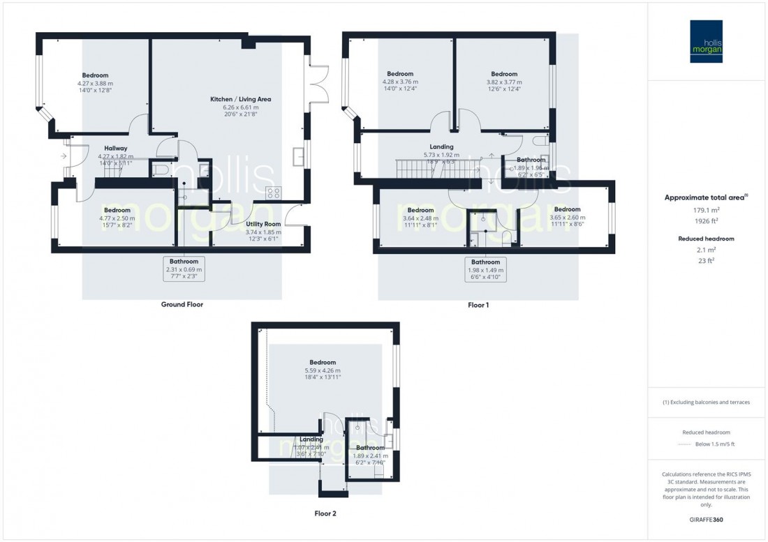 Floorplan for 6 BED | 4 BATH | HMO | £48,060 pa