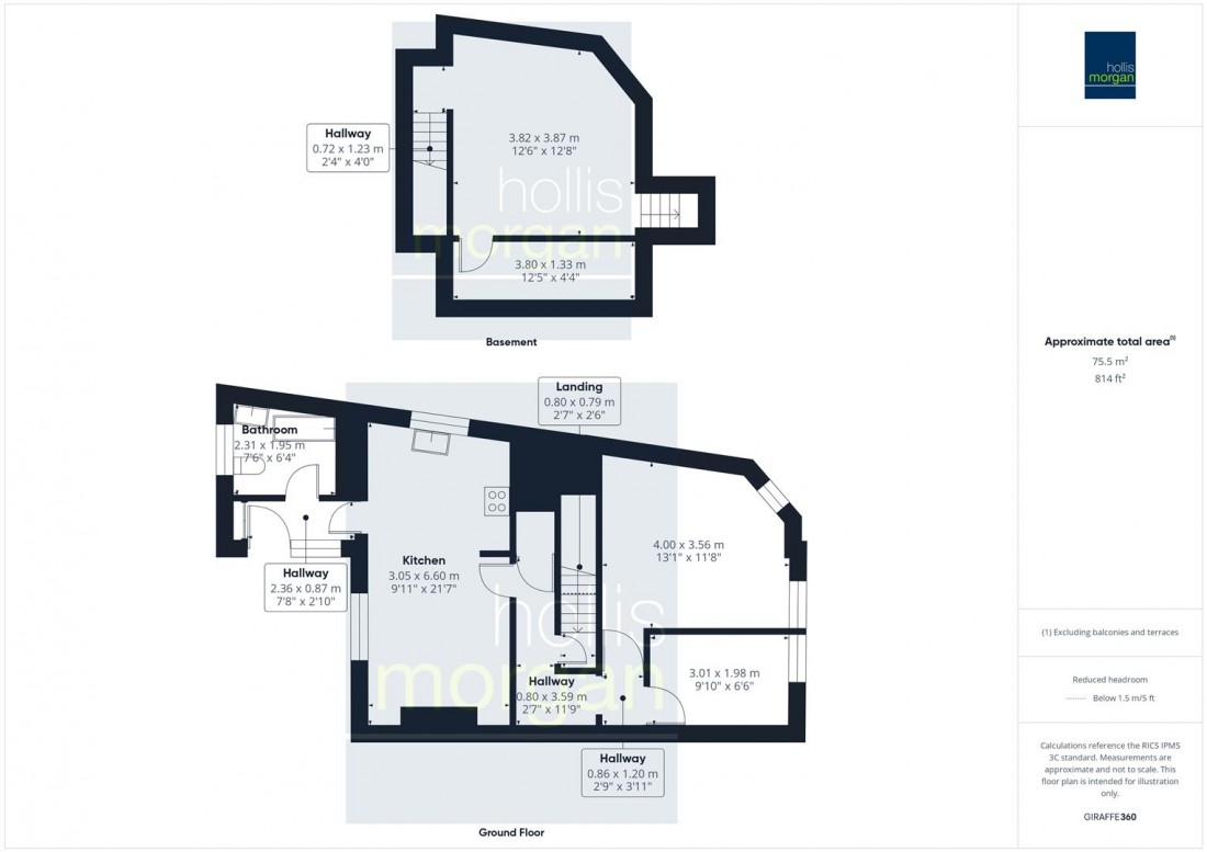 Floorplan for GARDEN MAISONETTE | REDLAND
