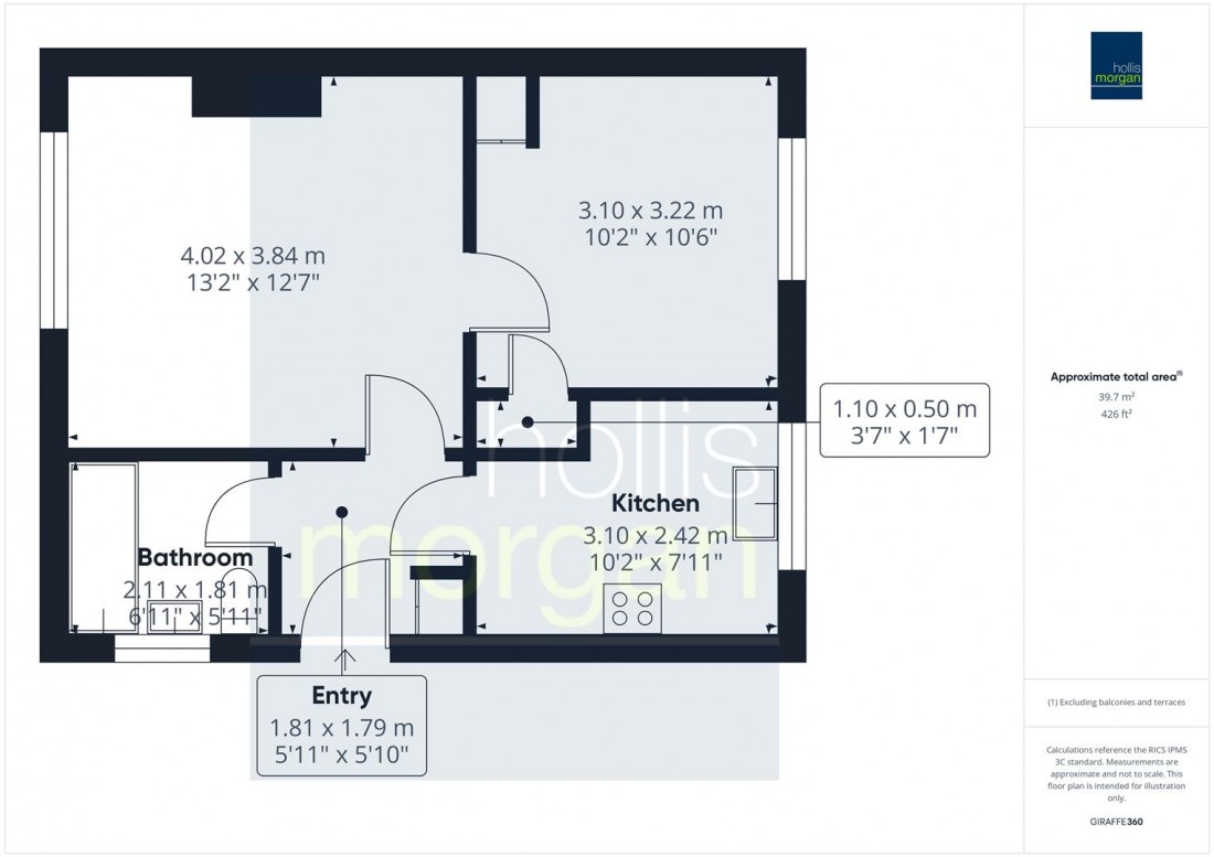 Floorplan for GARDEN FLAT | WHITCHURCH