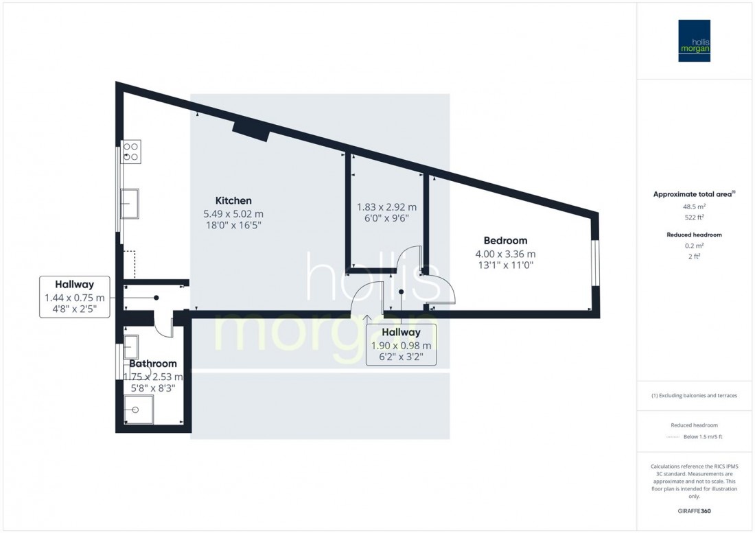 Floorplan for FLAT | REDUCED FOR AUCTION | HORFIELD