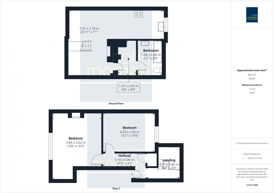 Floorplan for MAISONETTE | REDUCED FOR AUCTION | HORFIELD
