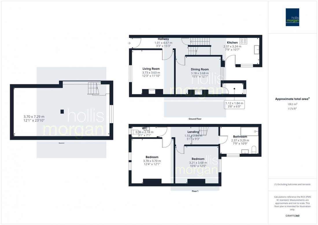 Floorplan for PERIOD HOUSE | GARDEN | KINGSDOWN