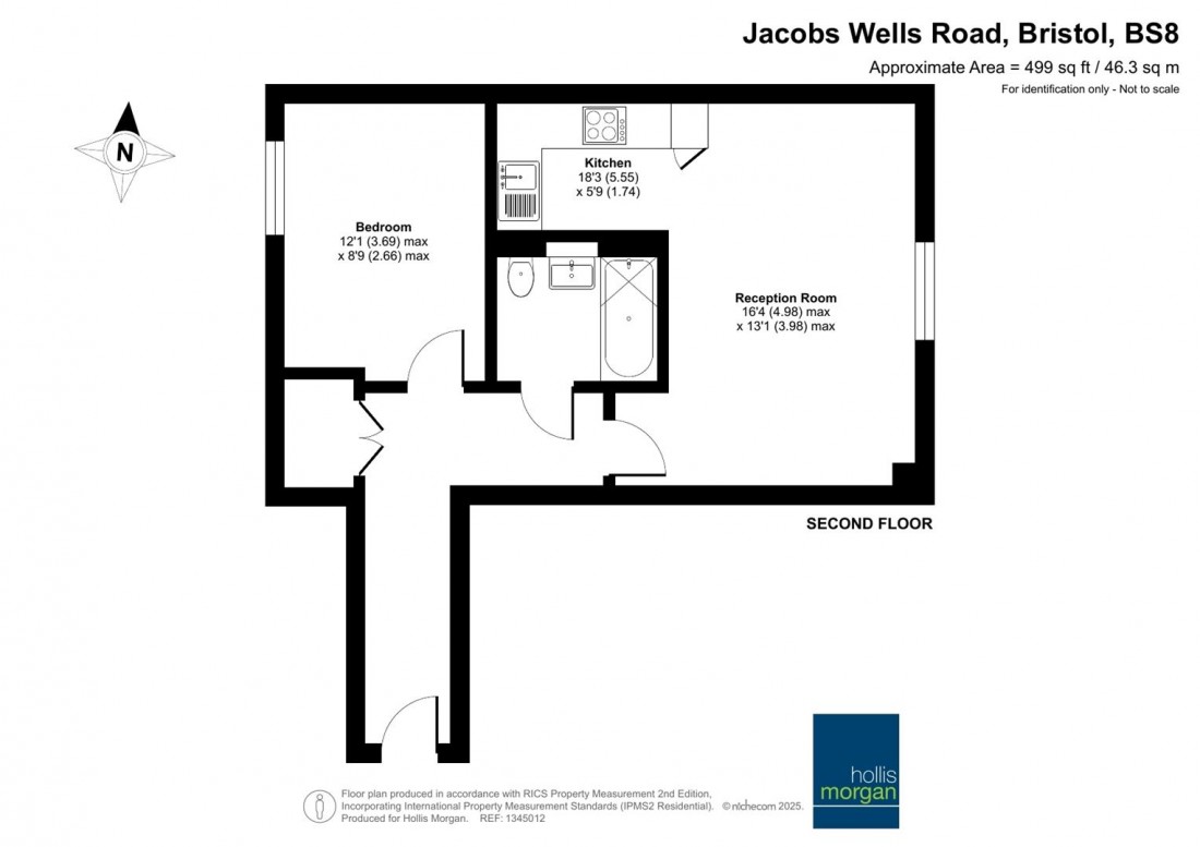 Floorplan for Jacobs Wells Road, Clifton