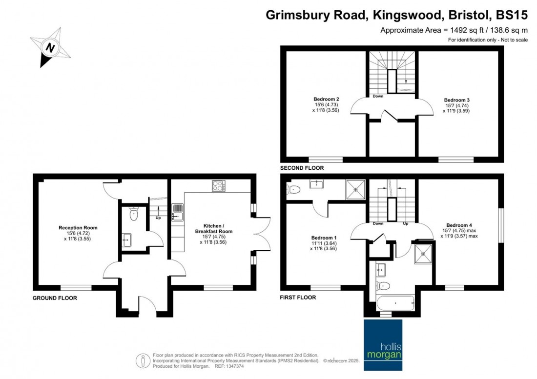 Floorplan for Osbourne Close, Kingswood
