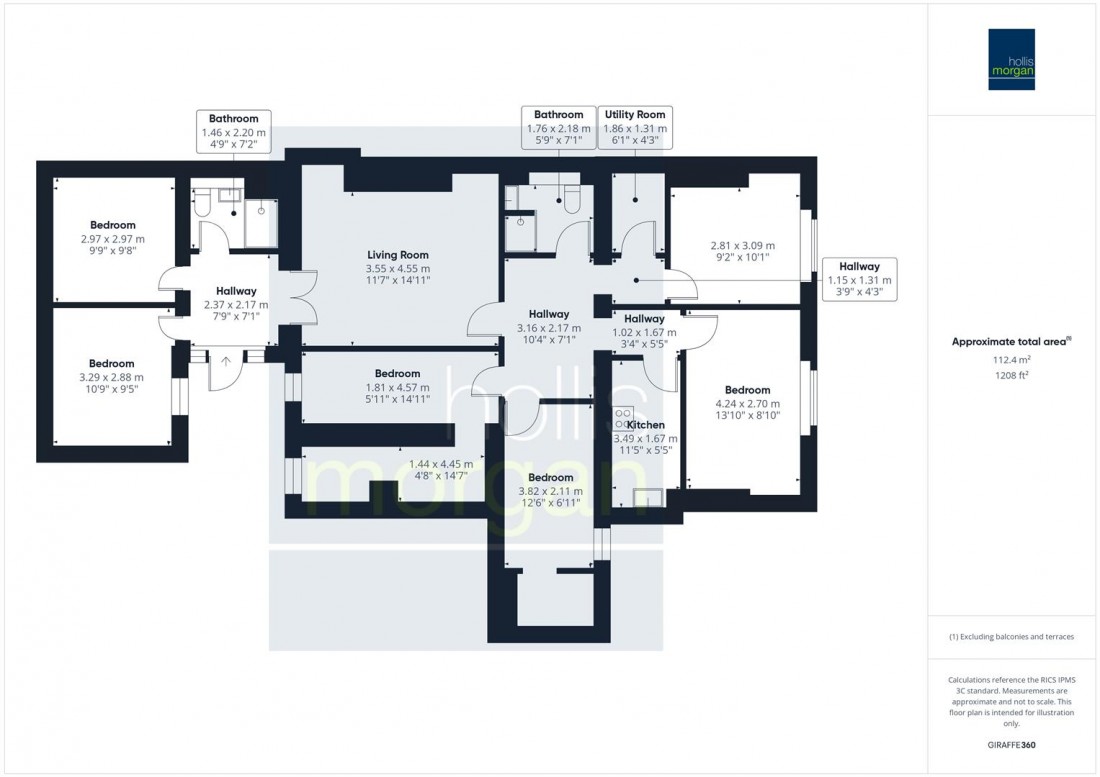 Floorplan for 6 BED HMO | £59,760 pa