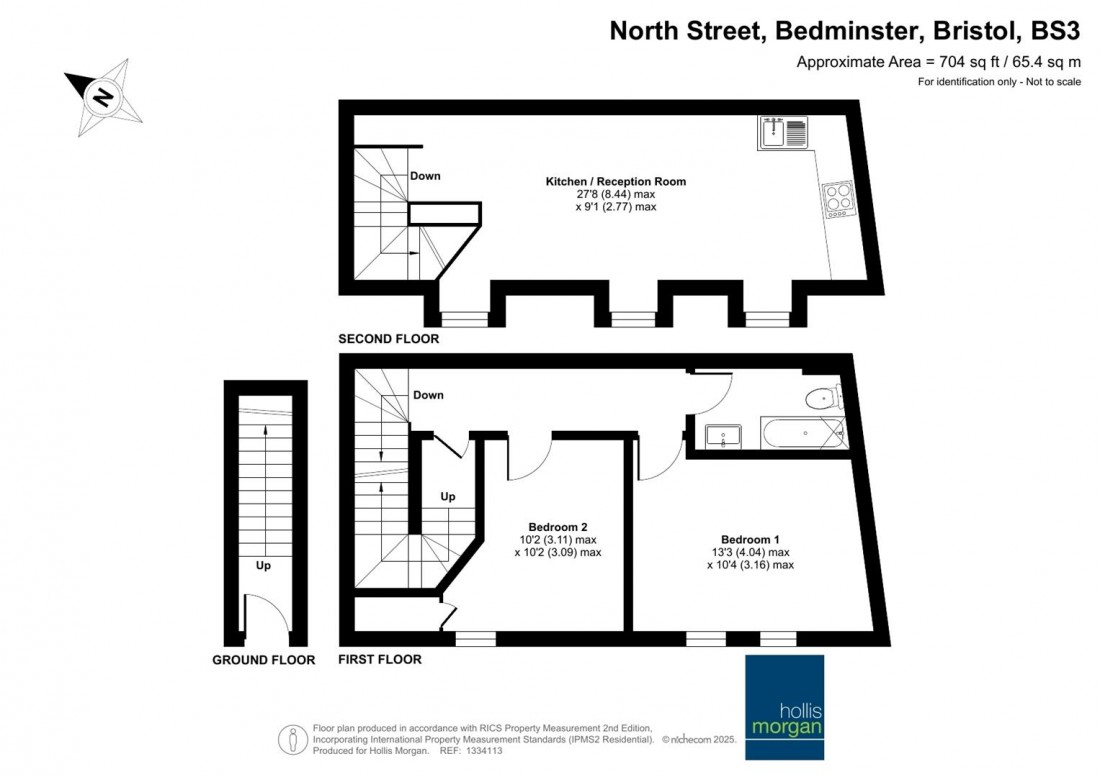 Floorplan for Exmoor Street,Bedminster