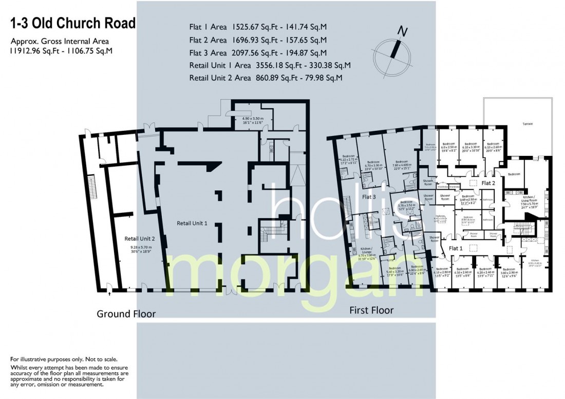 Floorplan for MIXED USE INVESTMENT | £185,840 pa - £204,840 pa INCOME