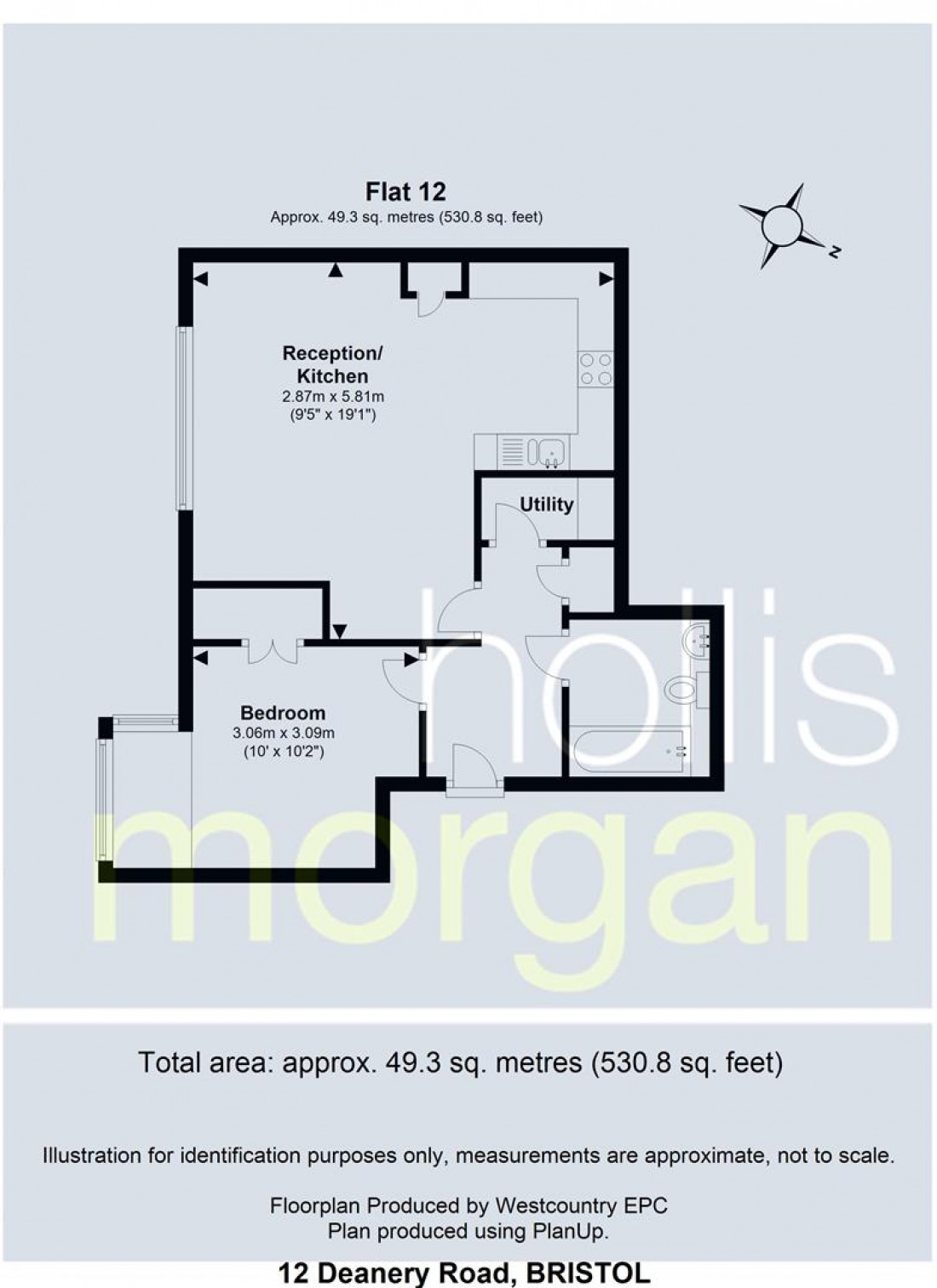 Floorplan for Deanery Road, Harbourside