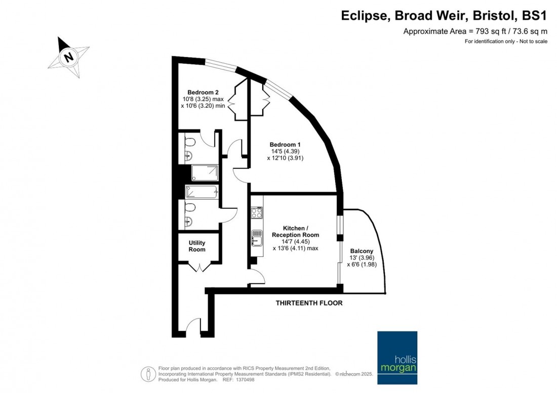 Floorplan for Broad Weir, City Centre