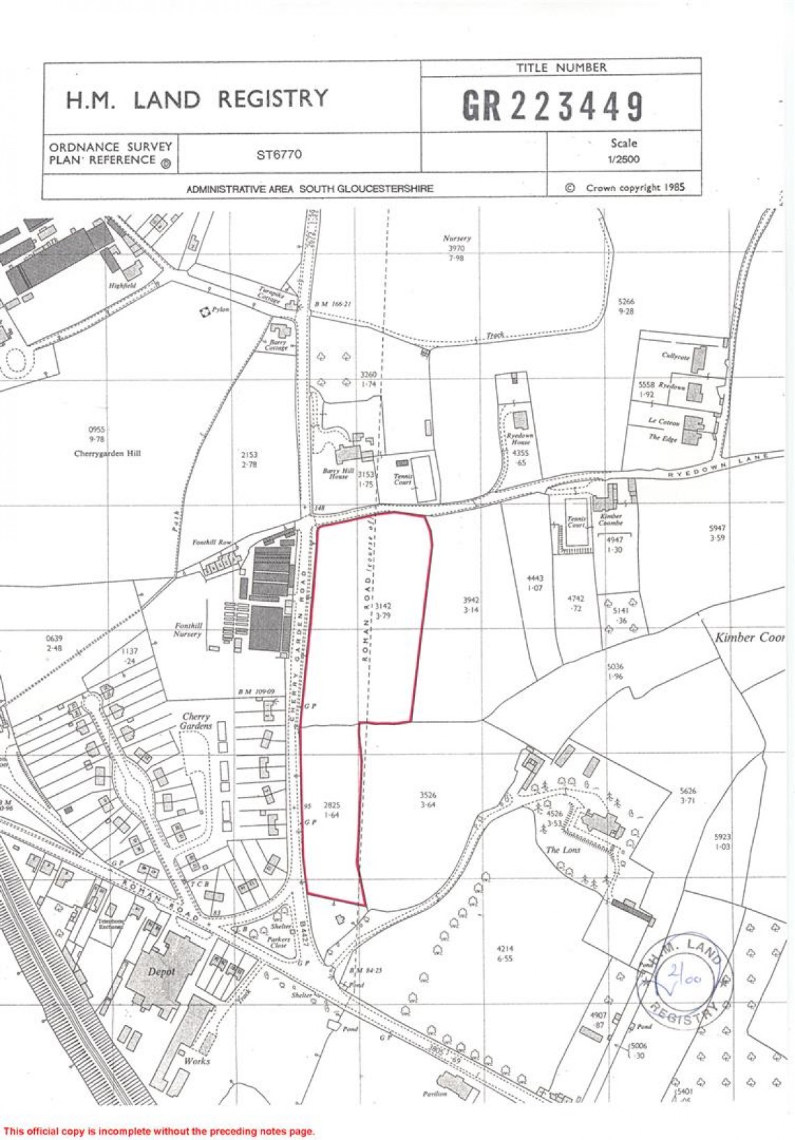 Images for POTENTIAL GREY BELT | EAST BRISTOL | INFORMAL TENDER