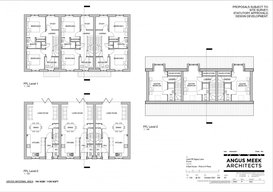 Floorplan for PLANNING GRANTED | 6 HOUSES | FROME