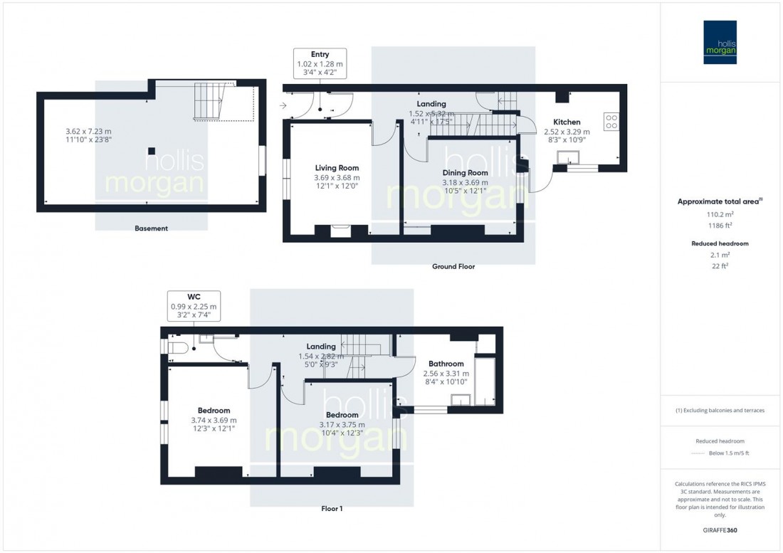 Floorplan for PERIOD HOUSE | GARDEN | KINGSDOWN