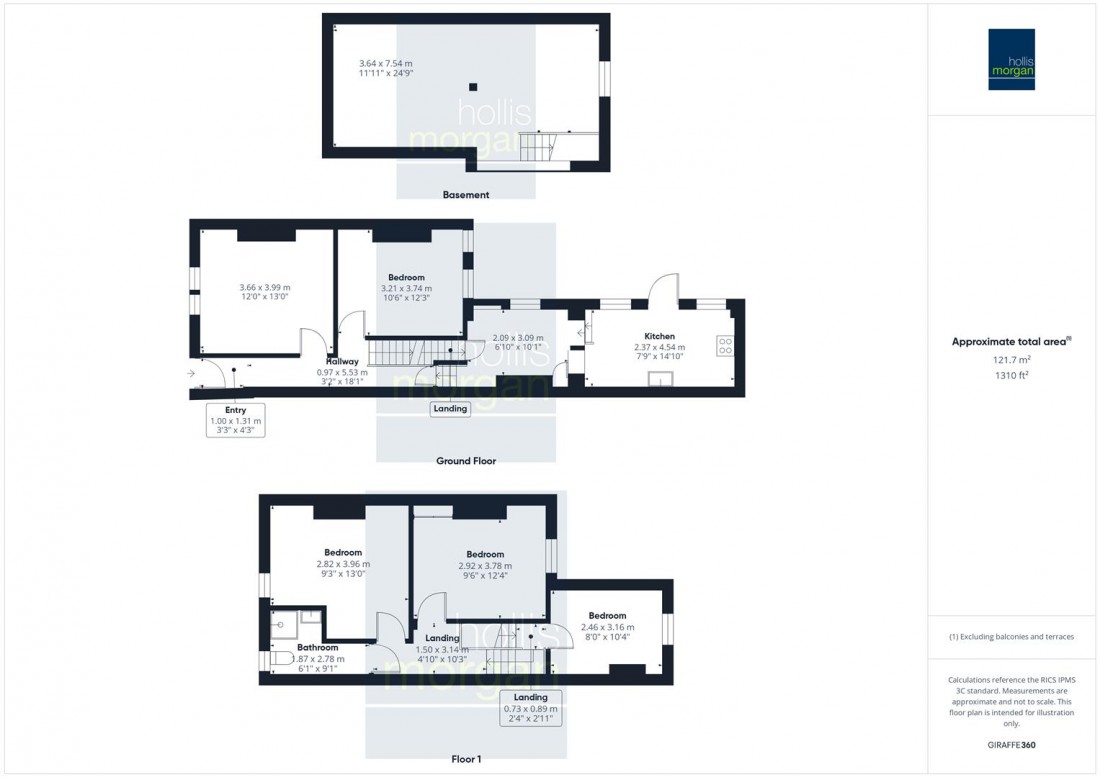 Floorplan for PERIOD HOUSE | GARDEN | KINGSDOWN