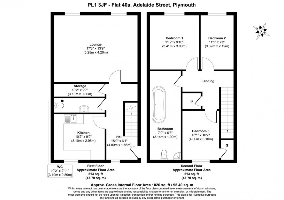 Floorplan for 3 BED MAIS | COSMETIC UPDATING | PL1