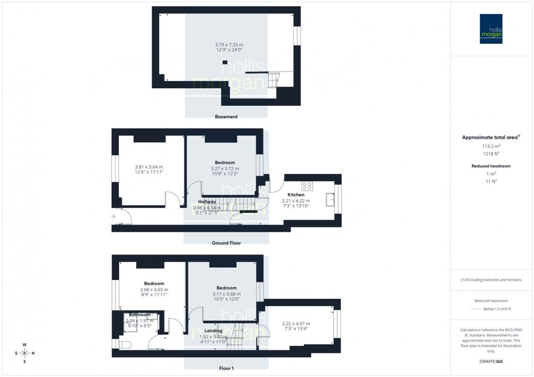 Floorplan for PERIOD HOUSE | GARDEN | KINGSDOWN