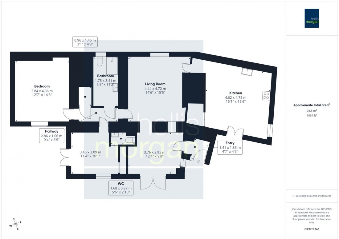 Floorplan for 2 BED | 2 BATH | 2 REC | 2 PARKING | BATH
