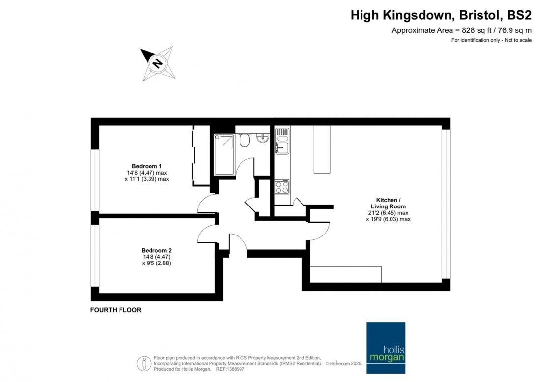 Floorplan for High Kingsdown, Kingsdown