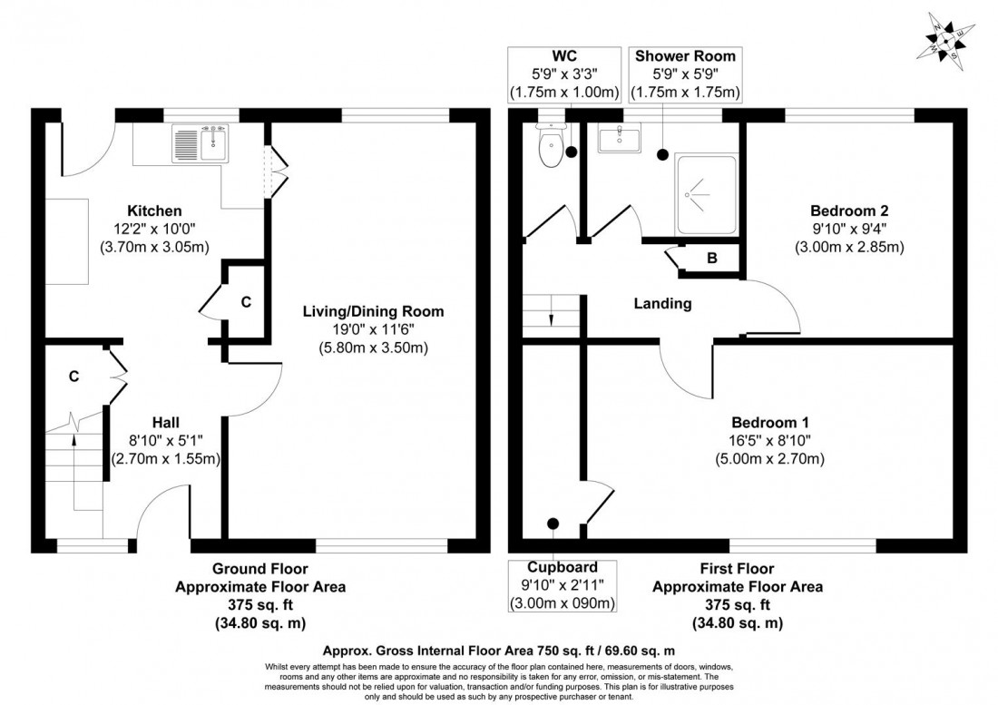 Floorplan for COSMETIC UPDATING | TAVISTOCK