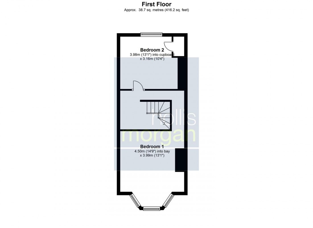Floorplan for Albany Road, Montpellier, Bristol