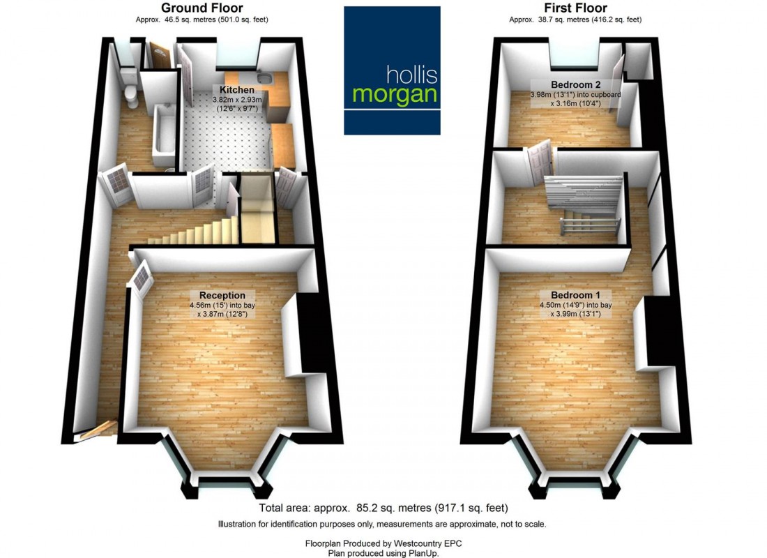 Floorplan for Albany Road, Montpellier, Bristol