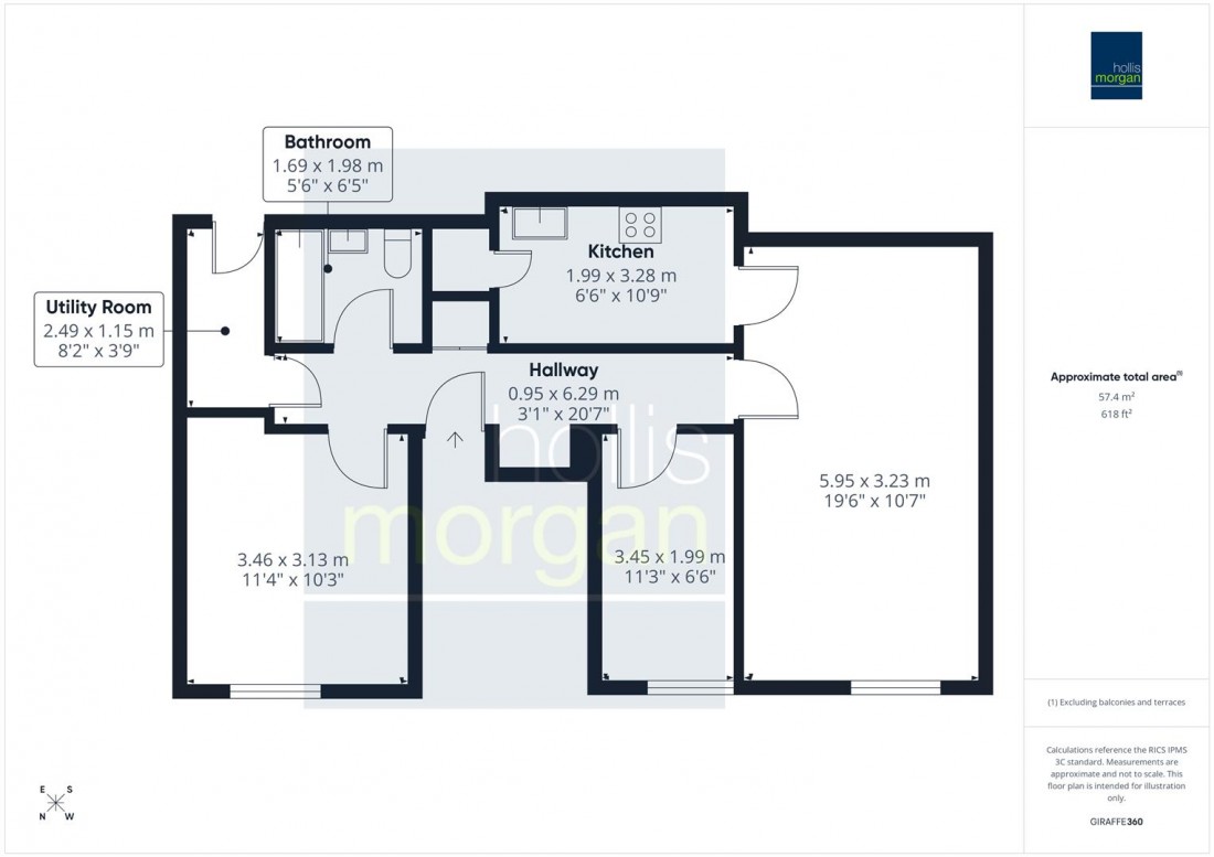 Floorplan for Dove Street South, Stokes Croft