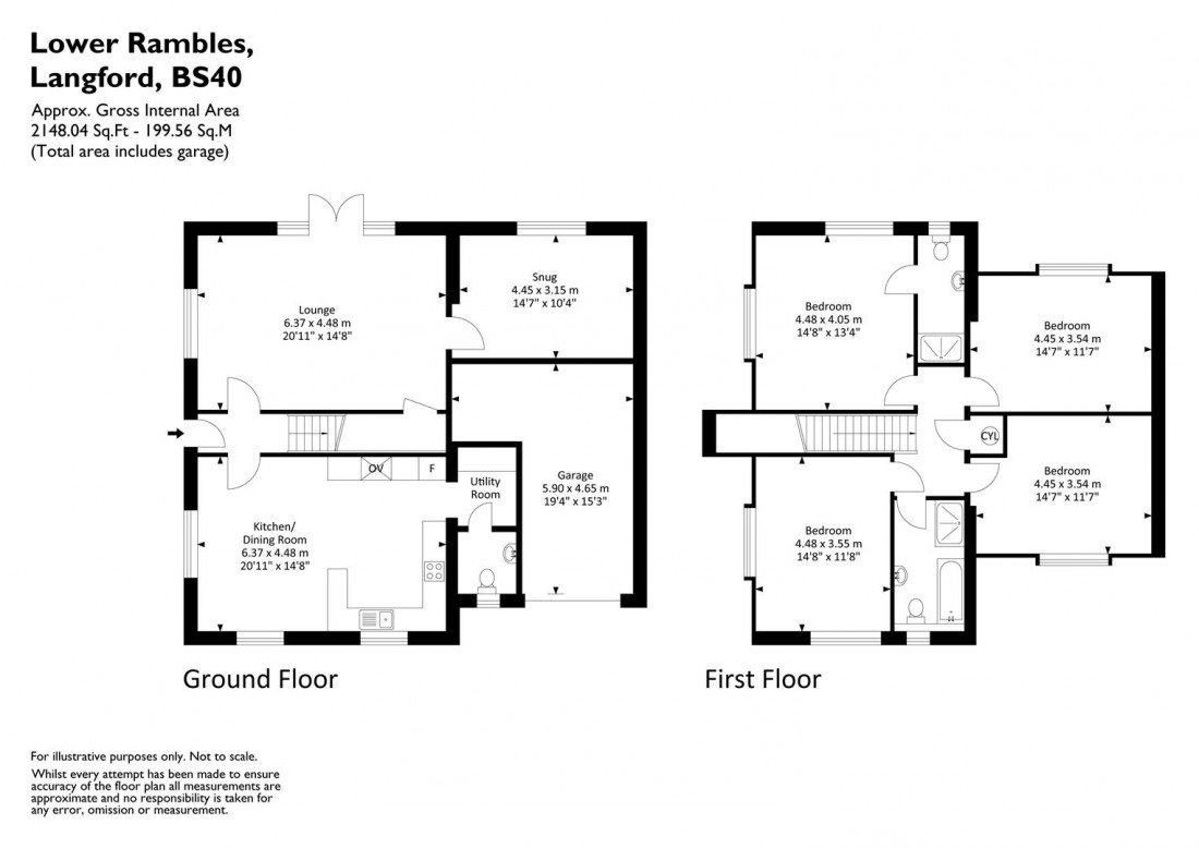 Floorplan for Lower Rambles, Langford