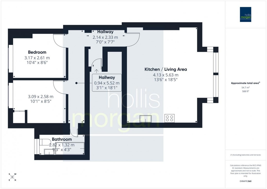 Floorplan for Cotham Road, Cotham