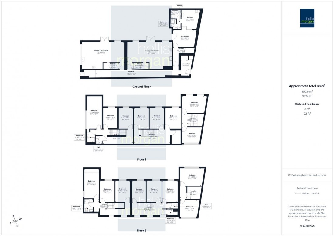 Floorplan for HMO BLOCK | £126K PA | HORFIELD