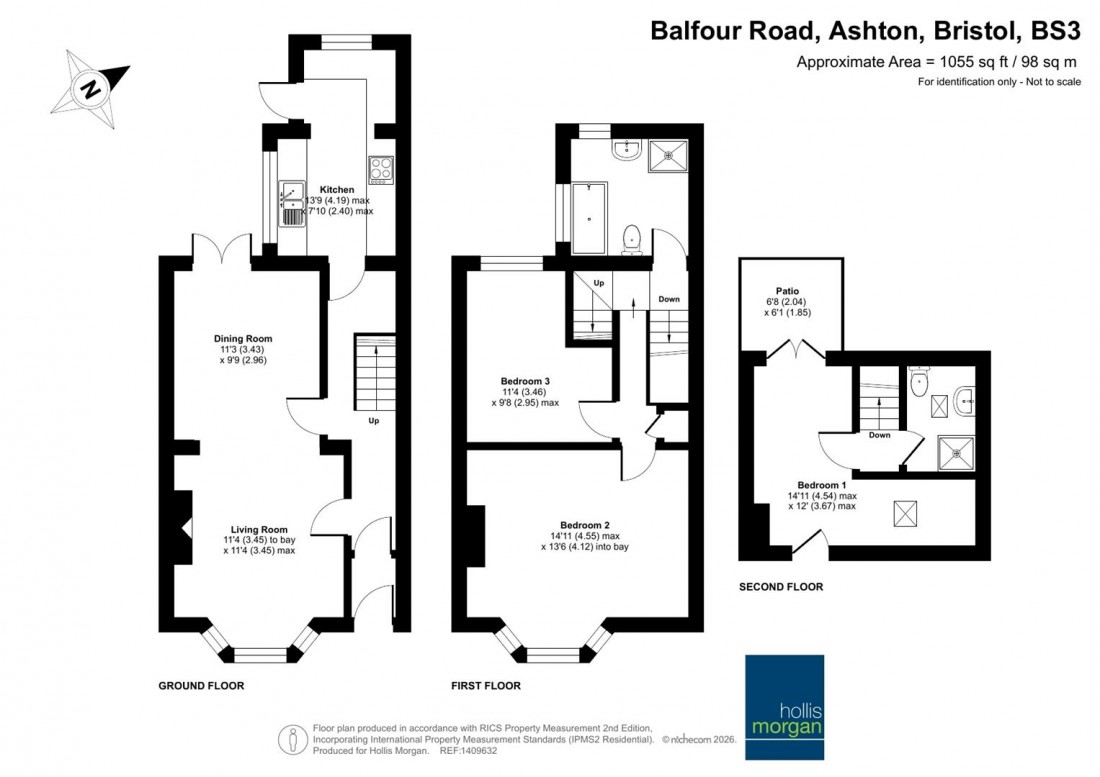 Floorplan for Balfour Road, Ashton