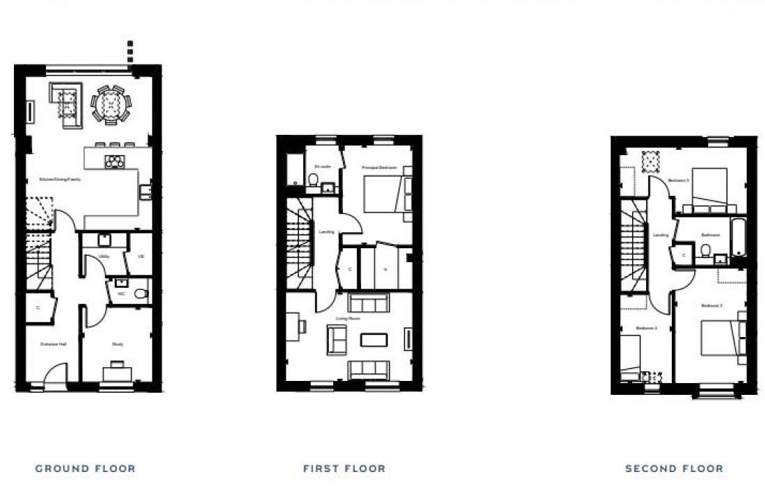 Floorplan for College Road, Clifton