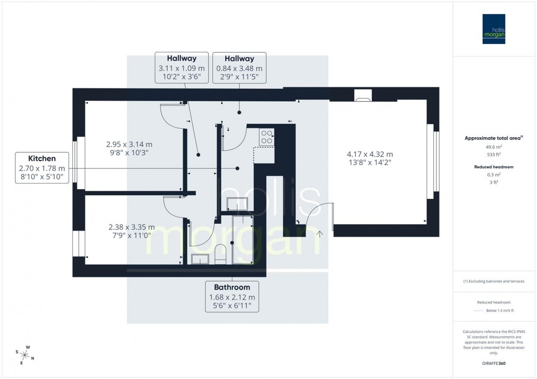 Floorplan for Melrose Place, Clifton