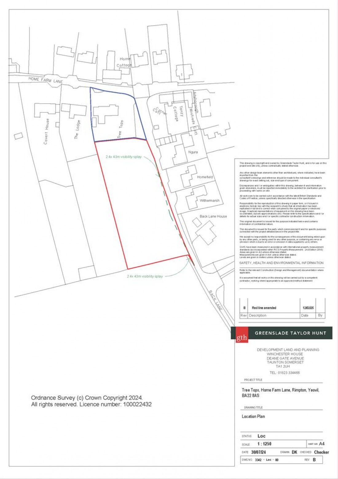 Floorplan for OUTLINE PLANNING | 6 x DWELLINGHOUSES