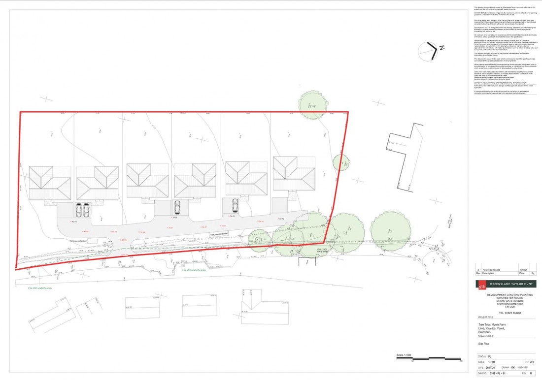 Floorplan for OUTLINE PLANNING | 6 x DWELLINGHOUSES