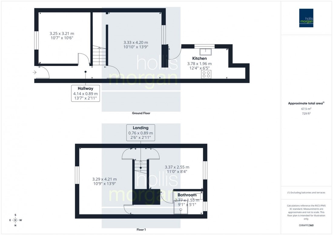 Floorplan for UPDATING | HUGE GARDEN | BS5