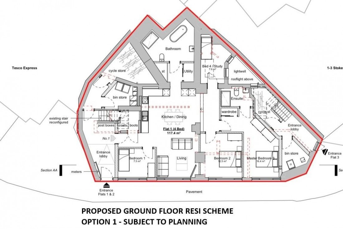 Floorplan for RESI PLANNING | WESTBURY VILLAGE