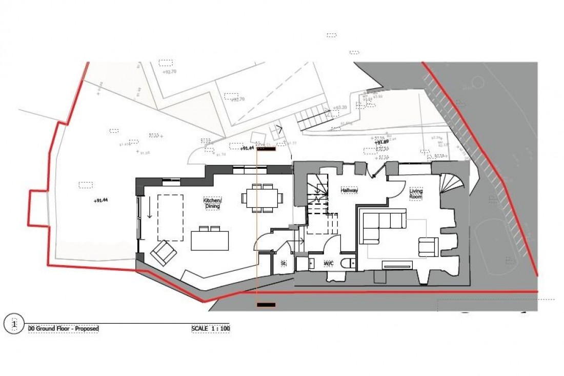Floorplan for DETACHED COTTAGE | MODERNISATION | GL6