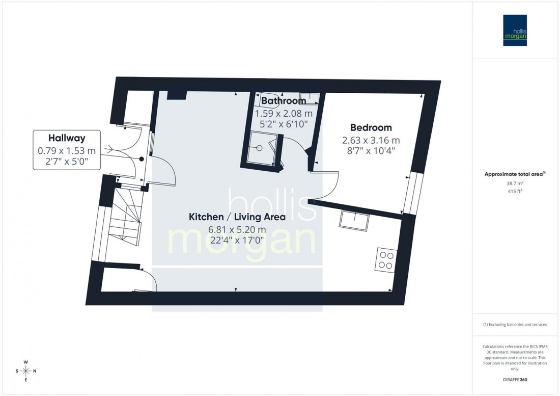 Floorplan for CLIFTON FLAT | BS8